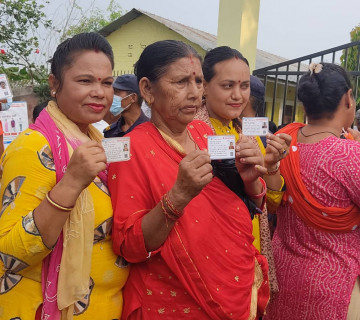 चितवनमा अहिलेसम्म खस्यो ६० प्रतिशत मत 